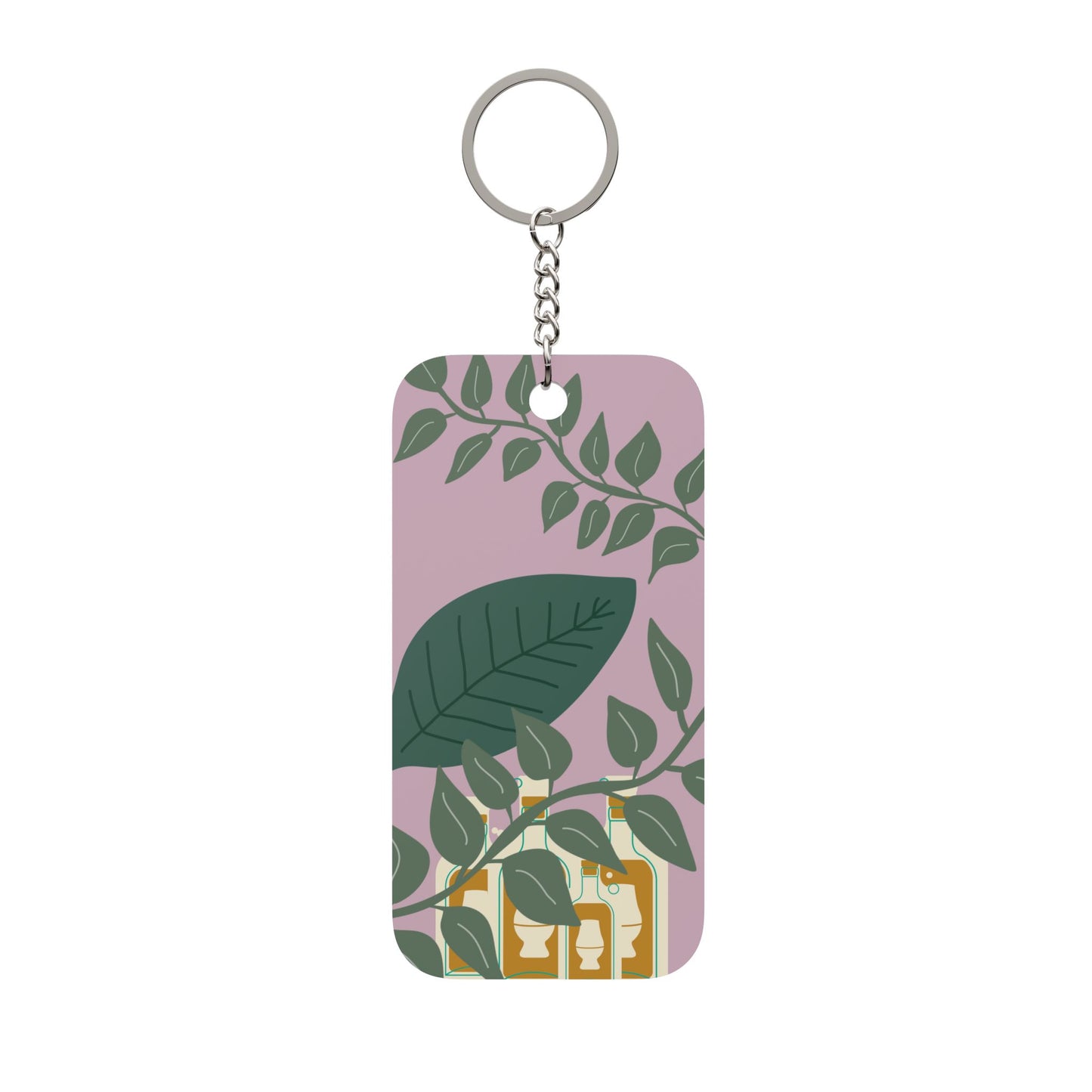 Funny Double-Sided Key Charm for 40th Birthday