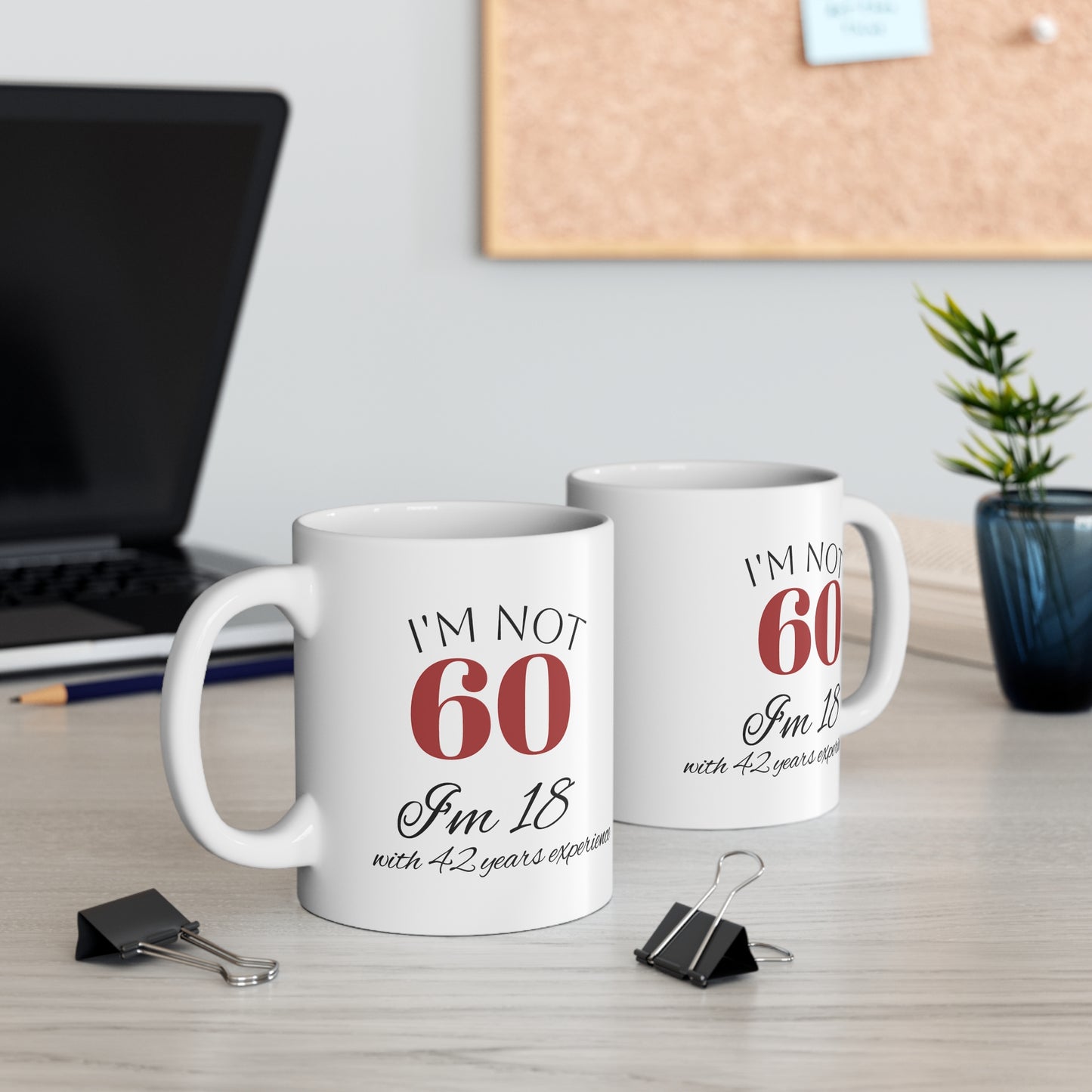 Funny 60th Birthday Mug