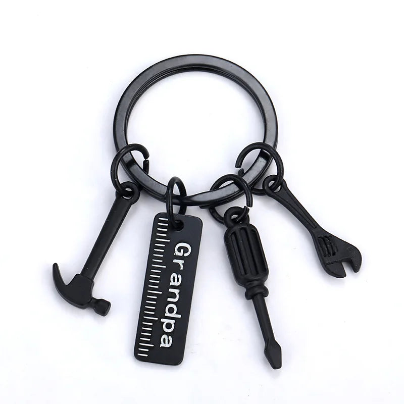 Grandpa&Papa Key Chain