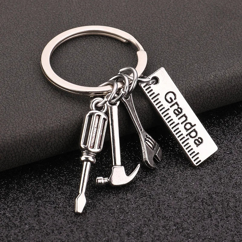 Grandpa&Papa Key Chain