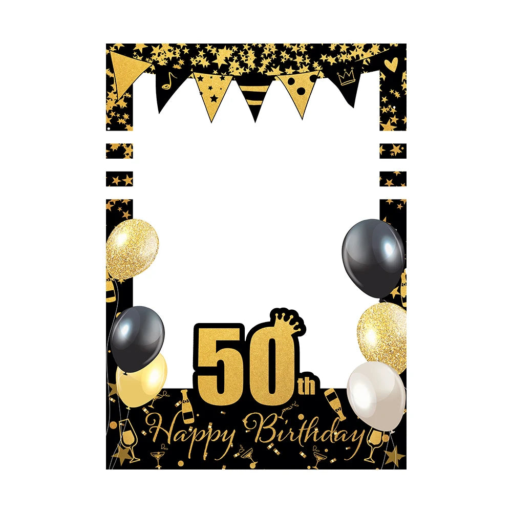 Milestone Birthday Selfie Frames