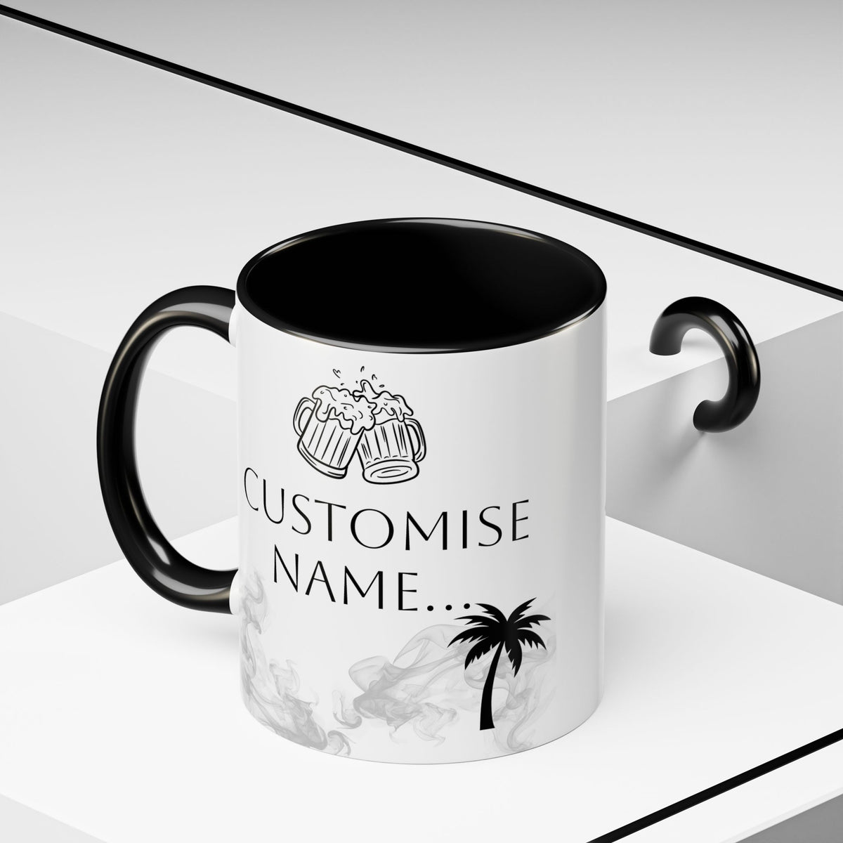 Custom Birthday Mug | TrendWaves Black Accent Birthday Mug