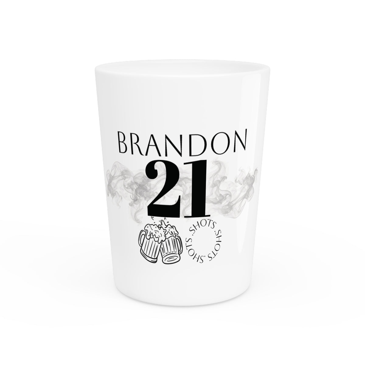 Custom Name & Birthday Shot Glass