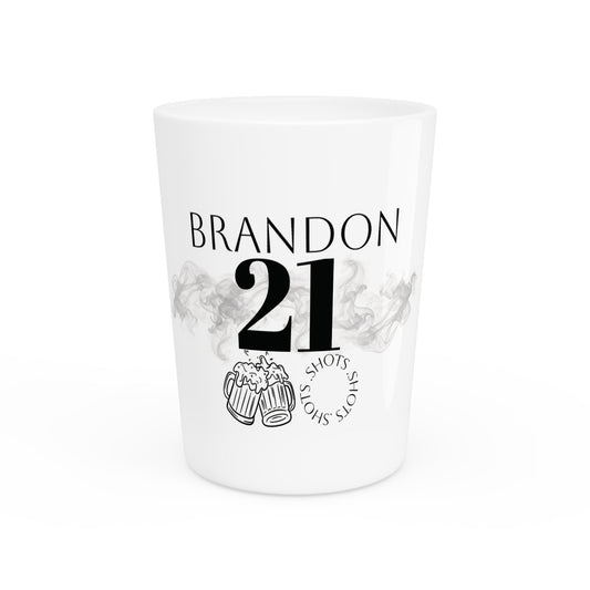 Custom Name & Birthday Shot Glass