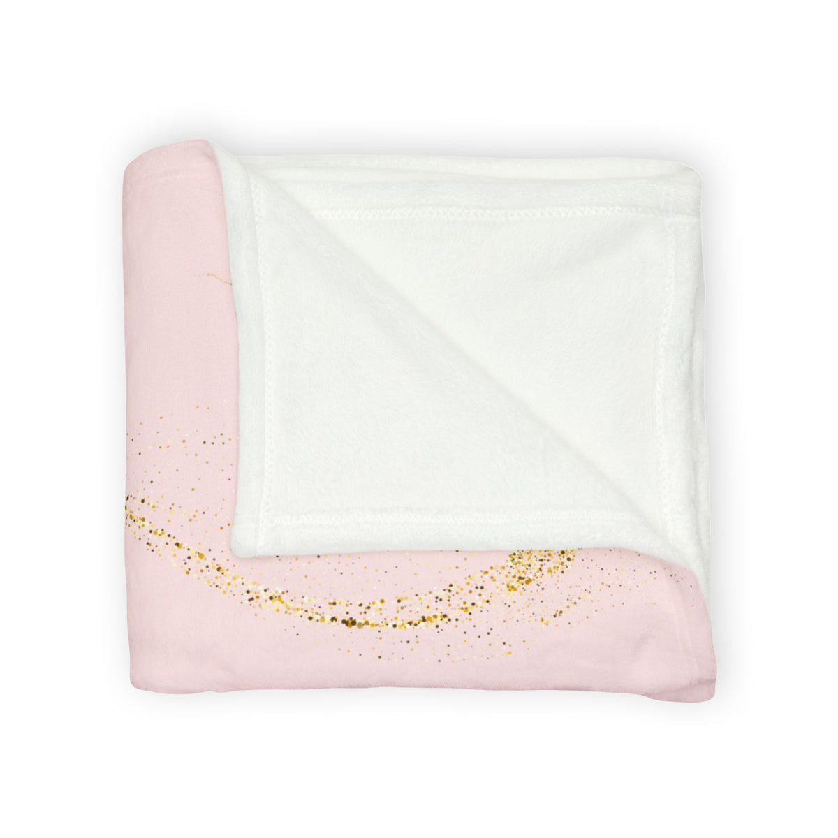 Custom Name  Blanket | TrendWaves Gold Marble Design