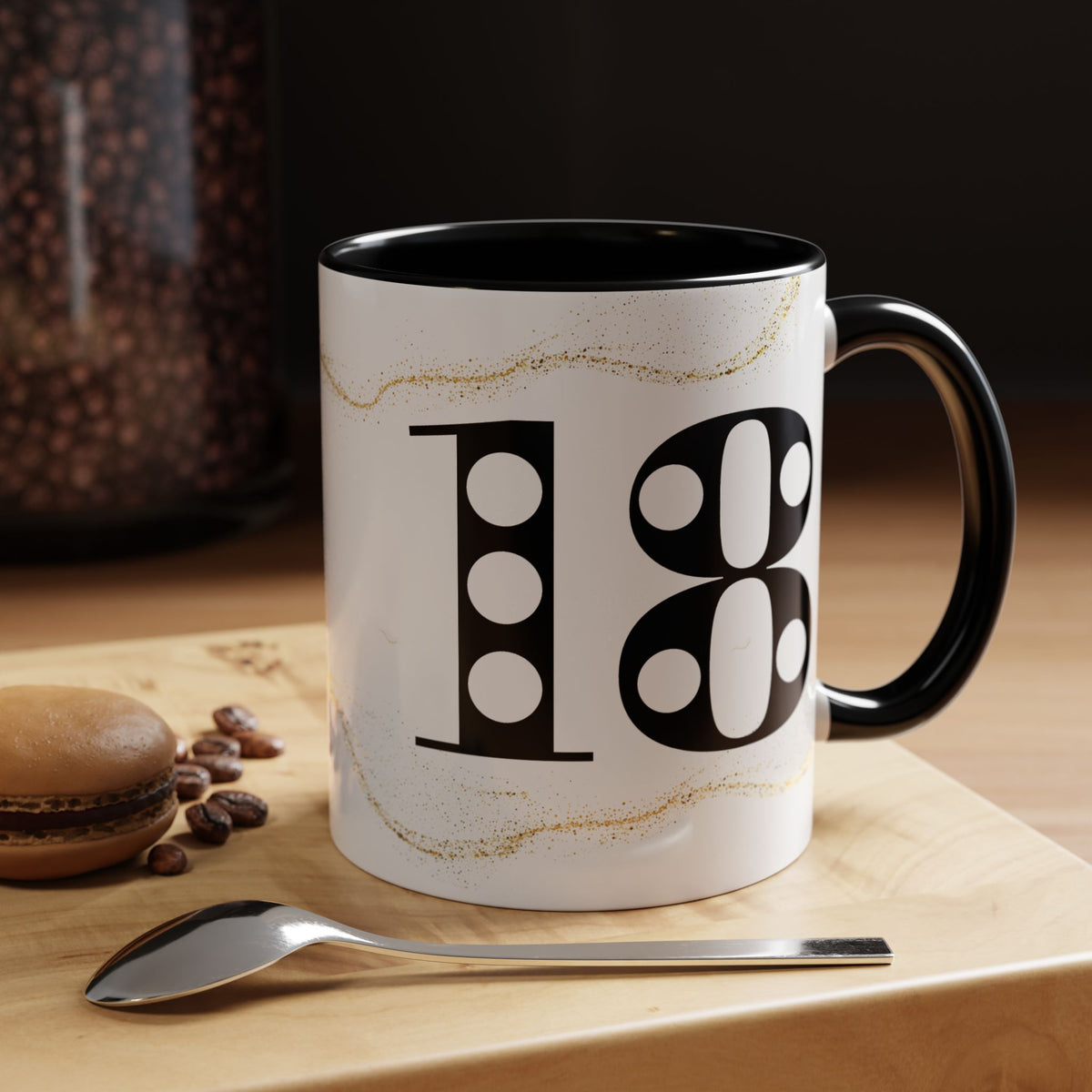 Custom 18th Name Mug | TrendWaves Original Design