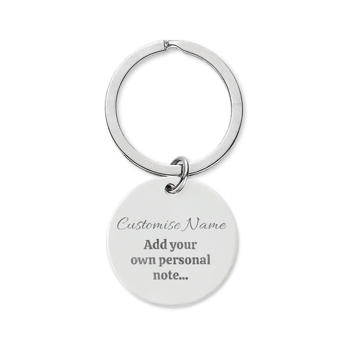 Custom Engraved Keychain