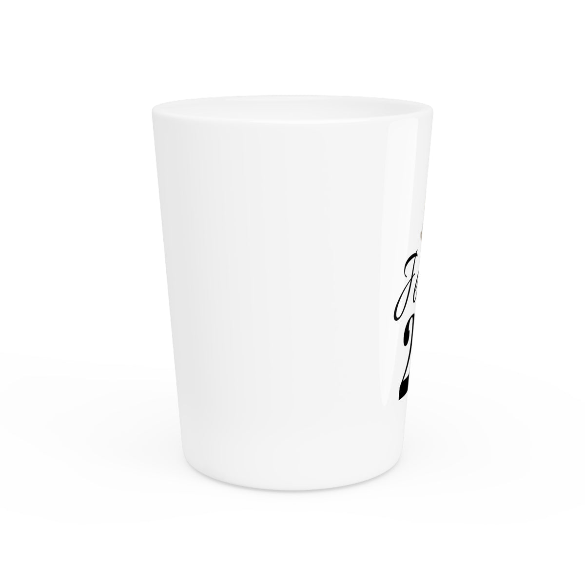 Custom Aesthetic Name & Birthday Shot Glass
