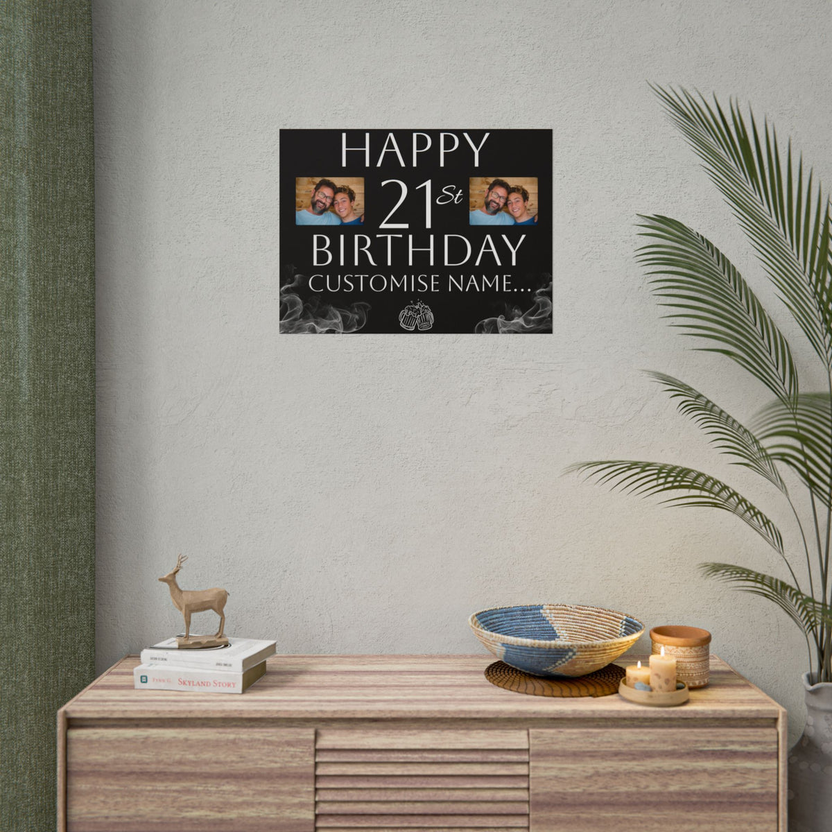 Customisable Birthday Banner | TrendWaves Original Design