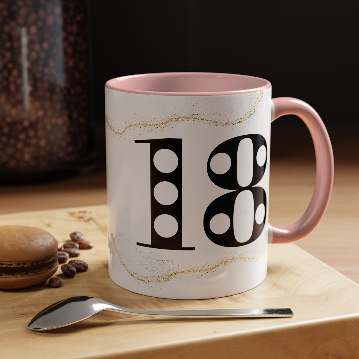 Custom 18th Name Mug | TrendWaves Original Design