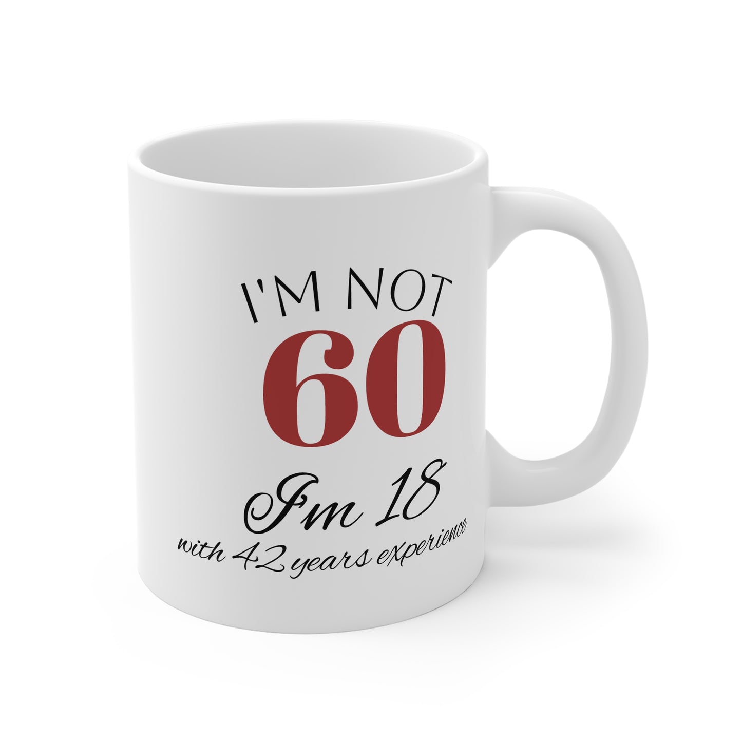 Funny 60th Birthday Mug