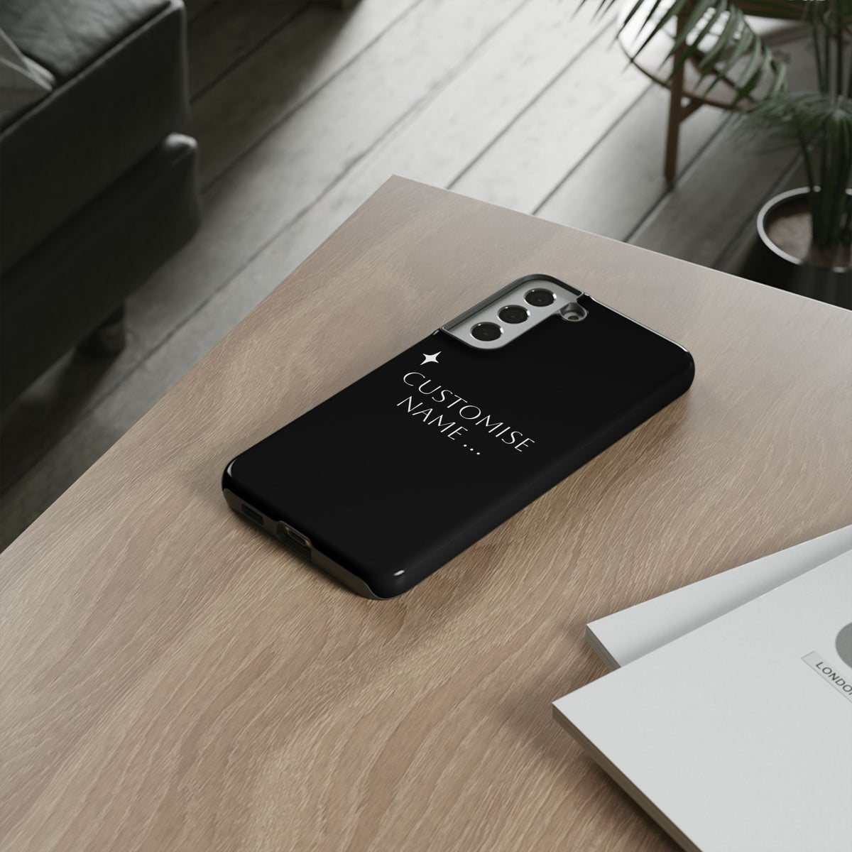Customisable Protective Phone Case for Him | iphone & Samsung