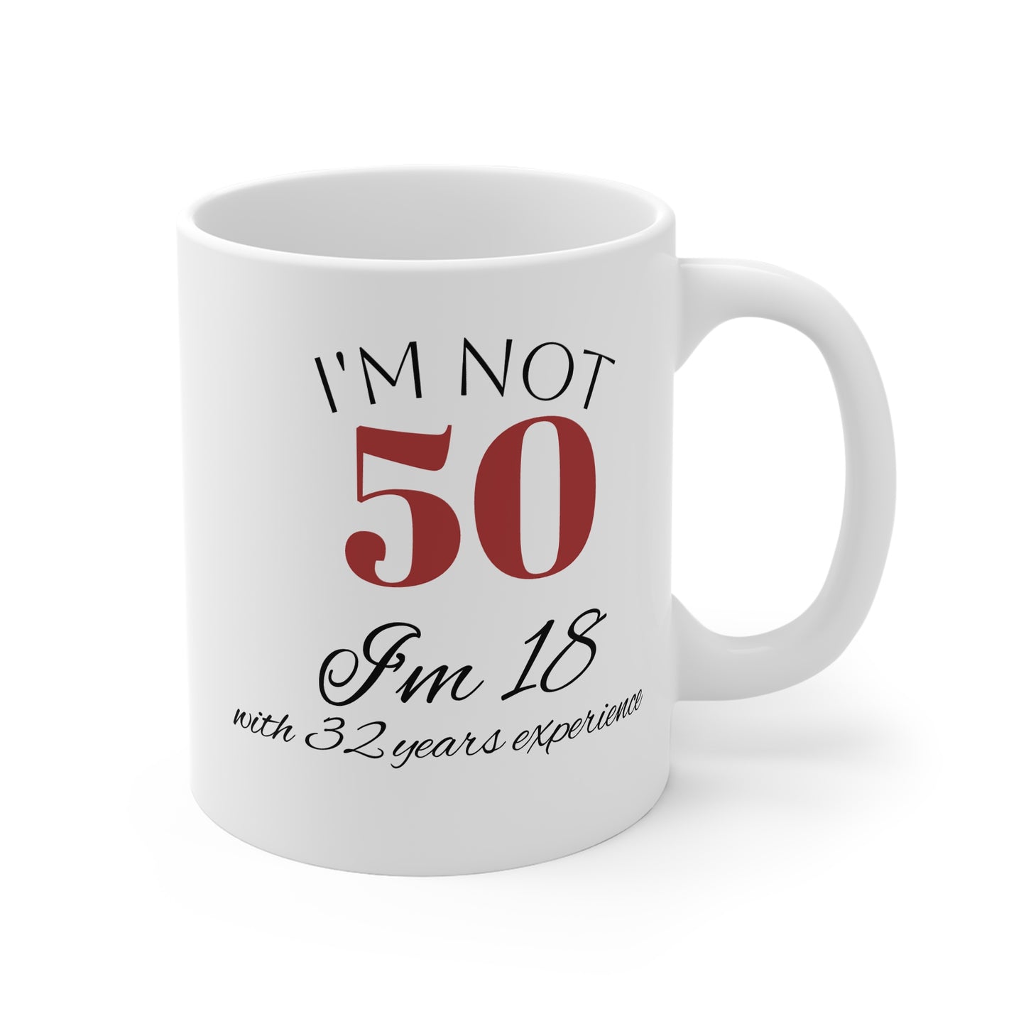 Funny 50th Birthday Mug