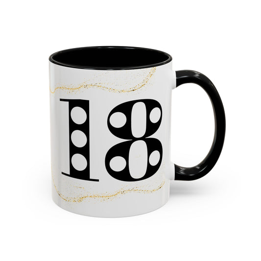 Custom 18th Name Mug | TrendWaves Original Design