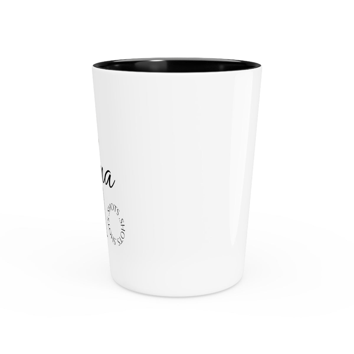 Custom Aesthetic Name & Birthday Shot Glass