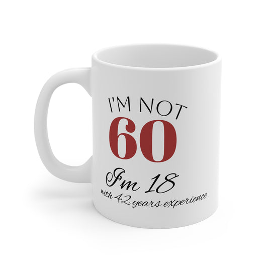 Funny 60th Birthday Mug