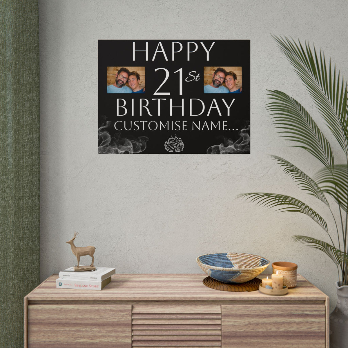 Customisable Birthday Banner | TrendWaves Original Design