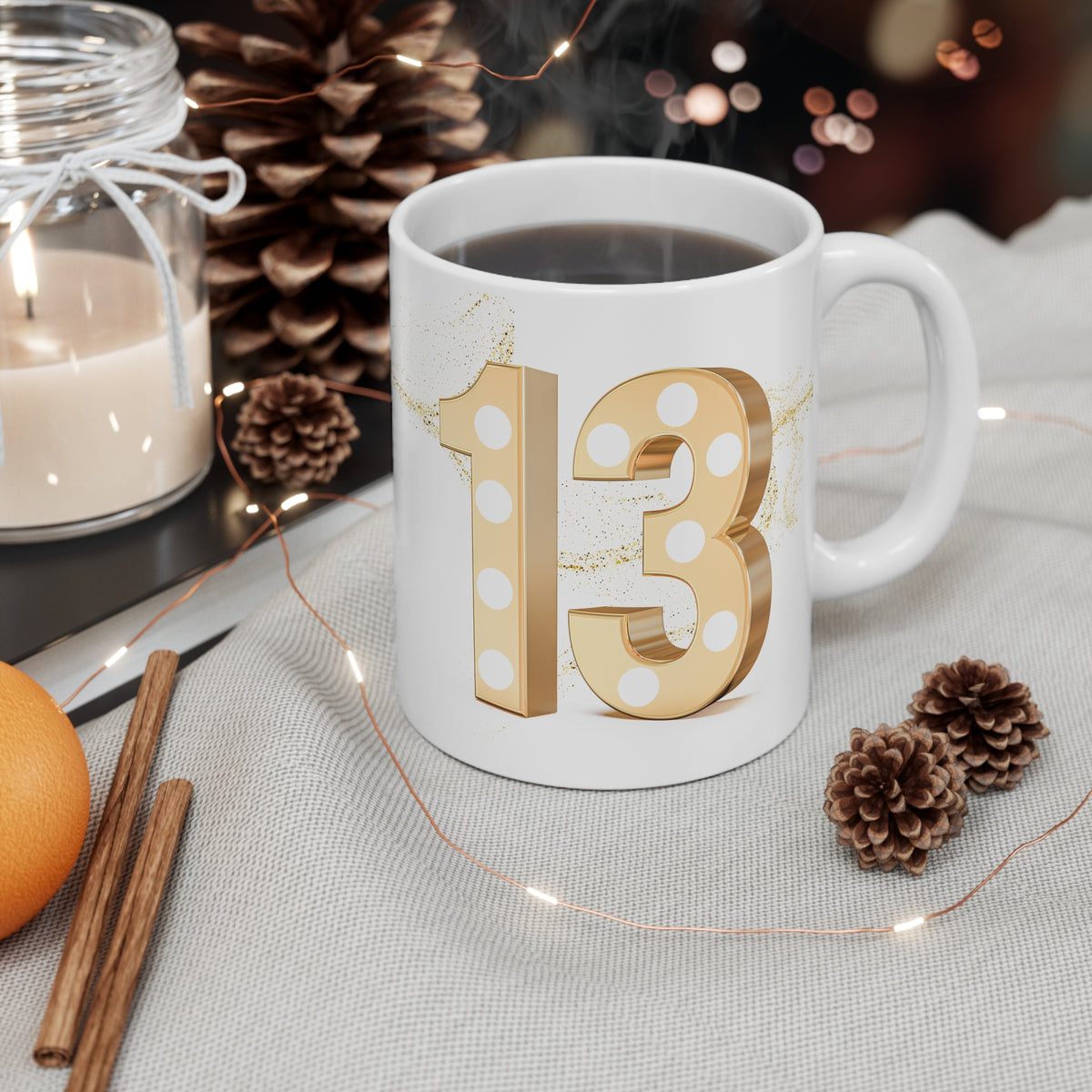 Customisable Mug for 13th | TrendWaves Original Design for Her