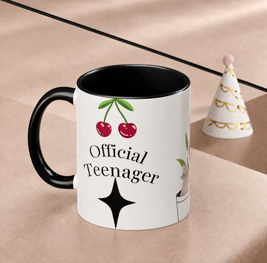 Official Teenager | TrendWaves 13 Years of Attitude Mug