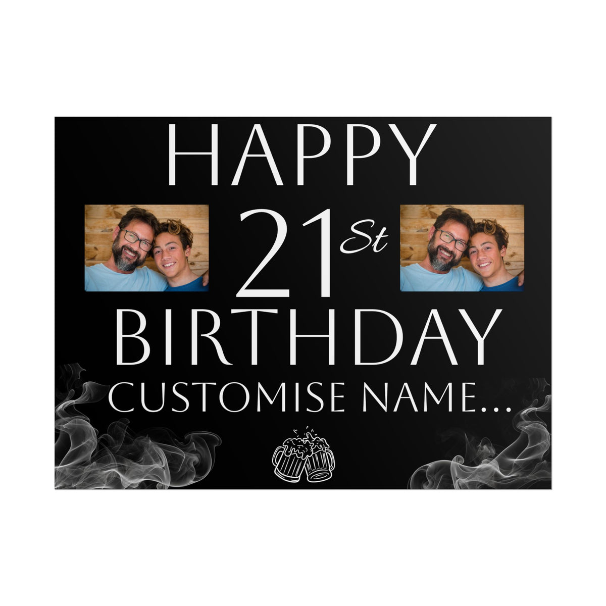 Customisable Birthday Banner | TrendWaves Original Design