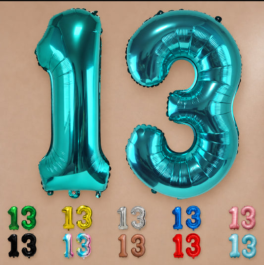 13th Birthday Balloons | 32inch