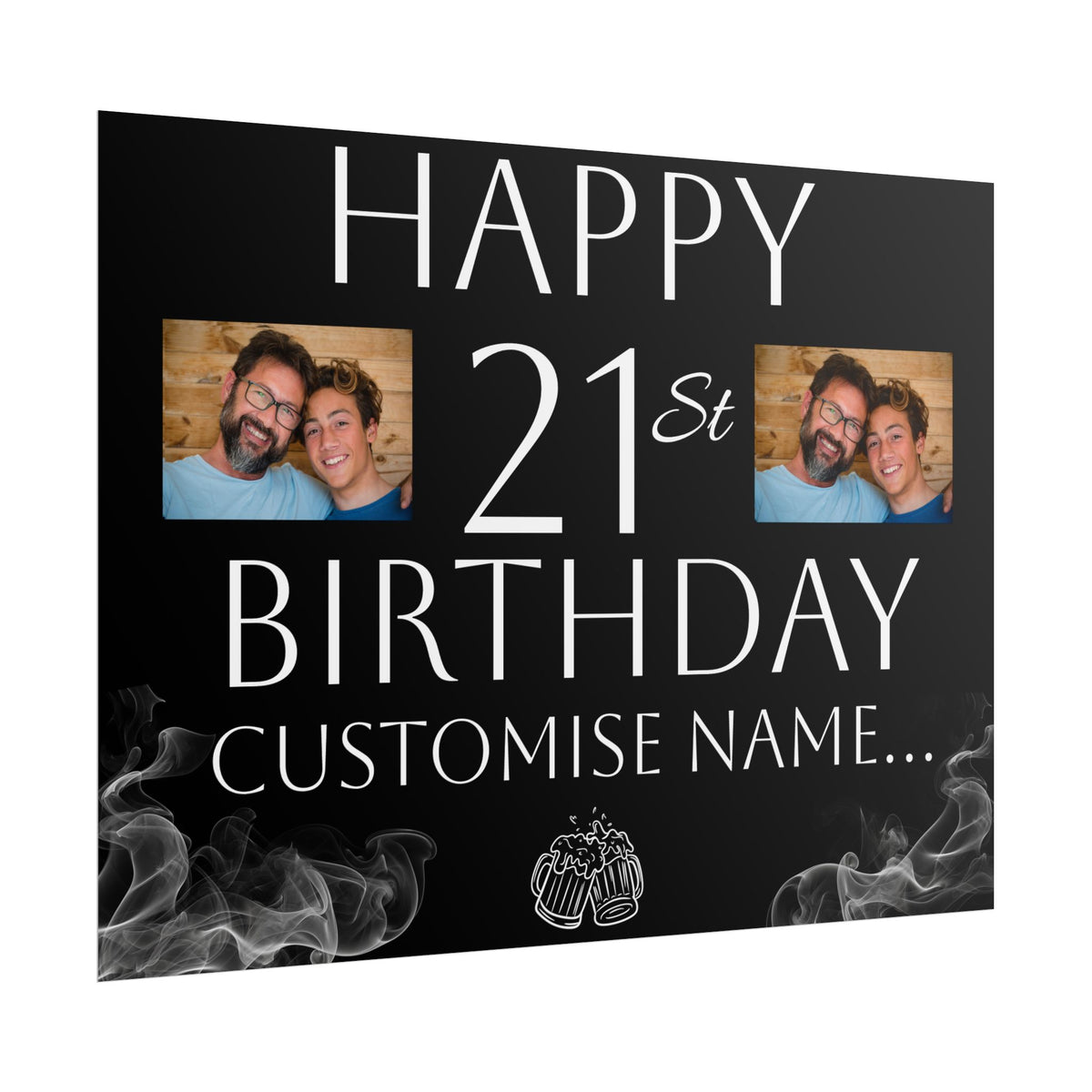 Customisable Birthday Banner | TrendWaves Original Design