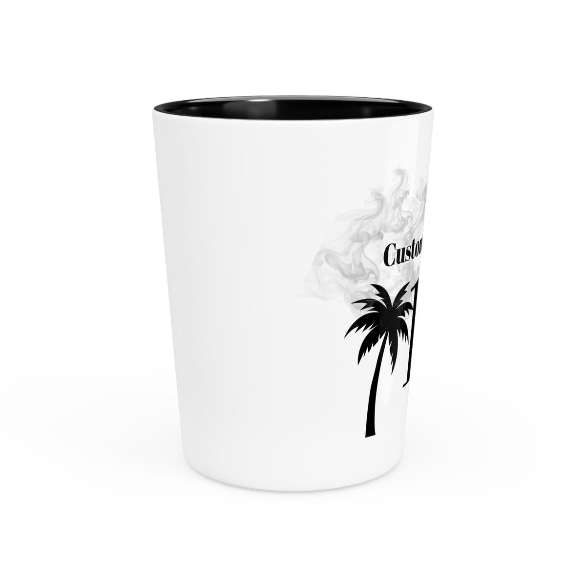 Custom 18th Birthday Shot Glass | TrendWaves Palm Tree Design