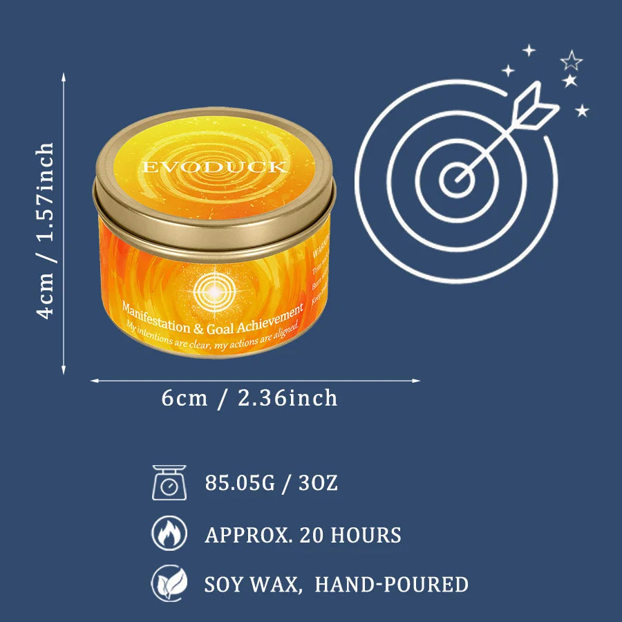 Positivity candles | Hidden Crystal Gems