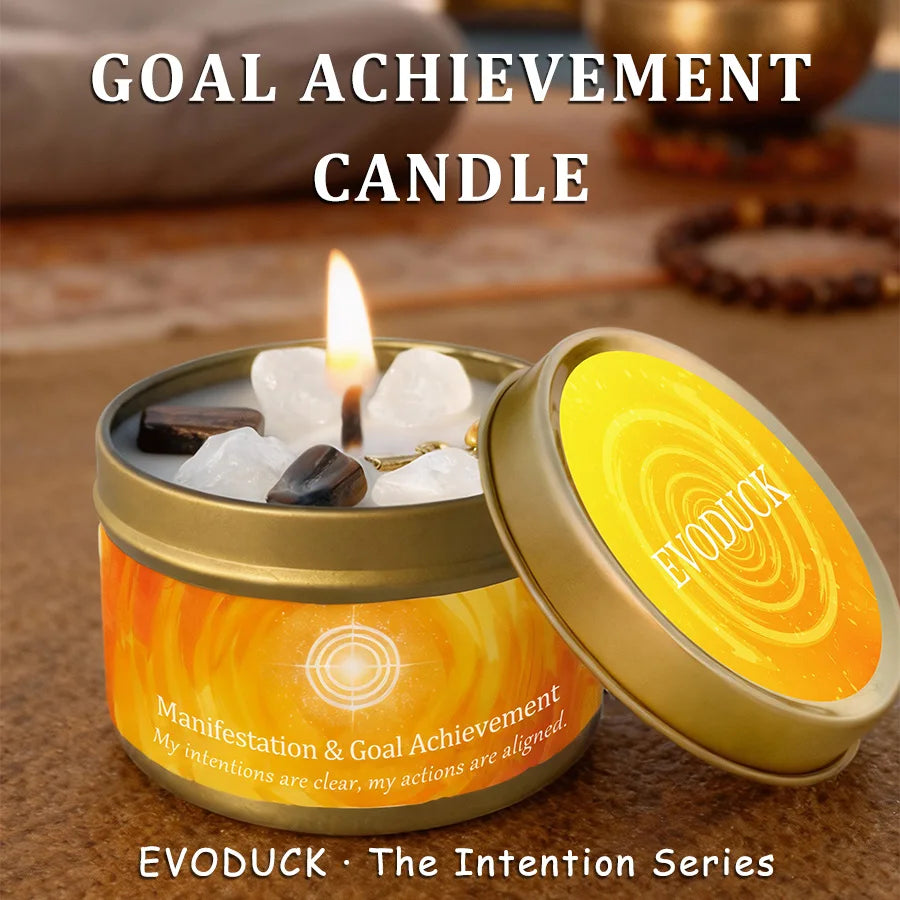 Positivity candles | Hidden Crystal Gems