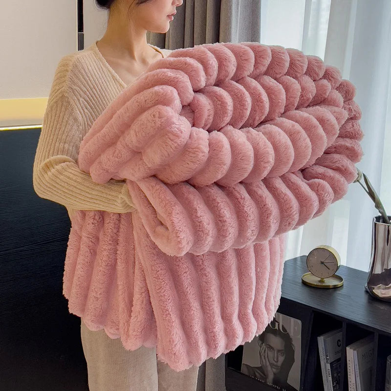 Cosy Night in | X Large Fluffy blanket