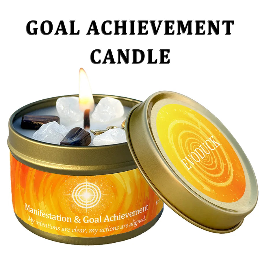 Positivity candles | Hidden Crystal Gems