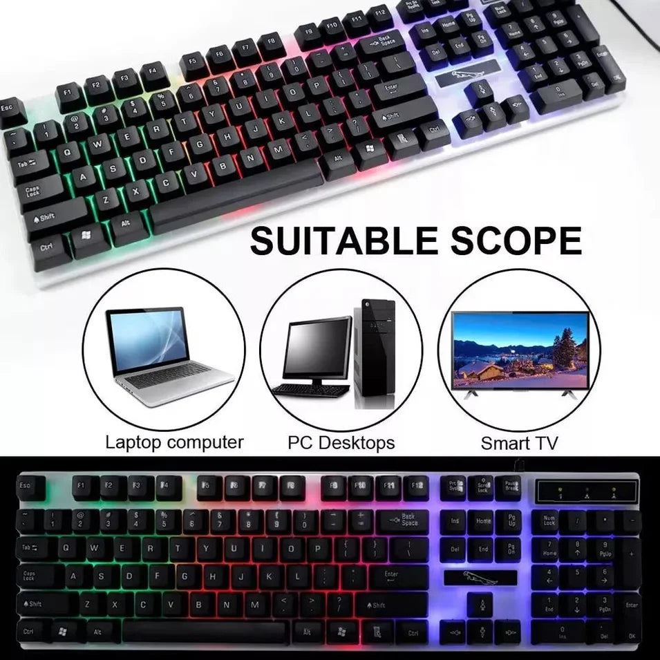 TrendWaves PC LED Gaming Keyboard