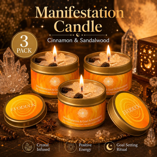 Positivity candles | Hidden Crystal Gems