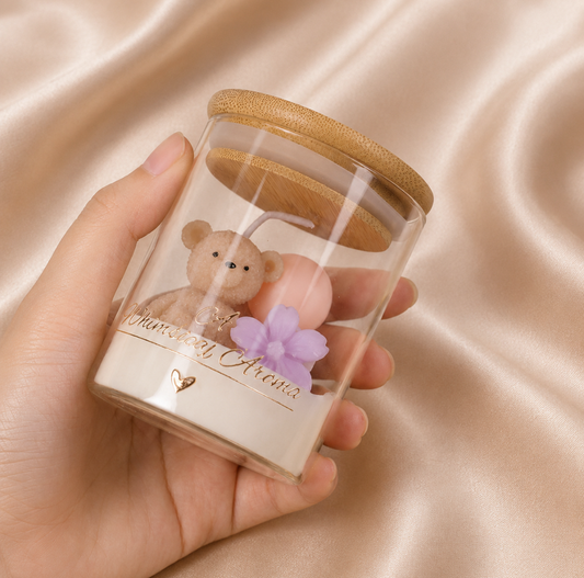 Handmade Teddy Bear Candles | Crafted with Love
