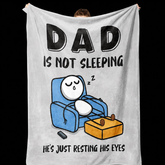 Funny Blanket for Dads
