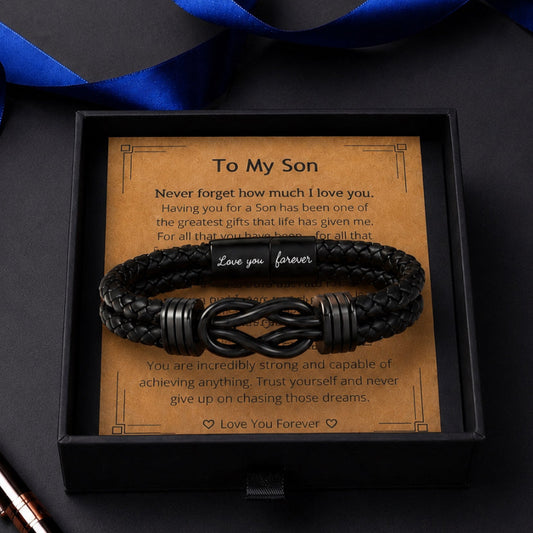 Infinity Bracelet | For Son from Mum