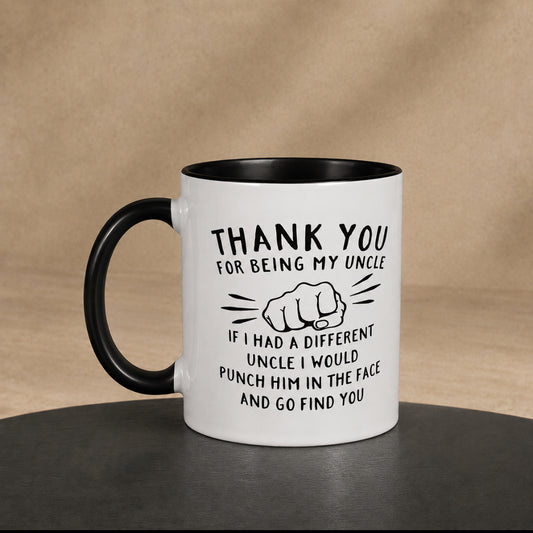Mug with Note for Uncle