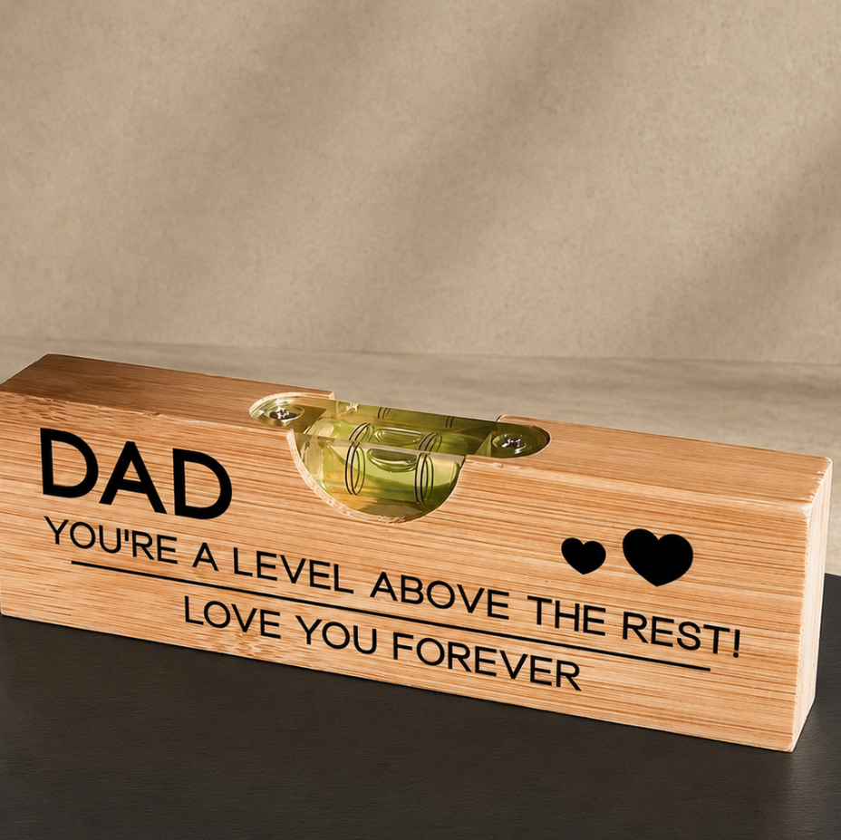 Level above the rest | Tool & Bottle opener for Dad