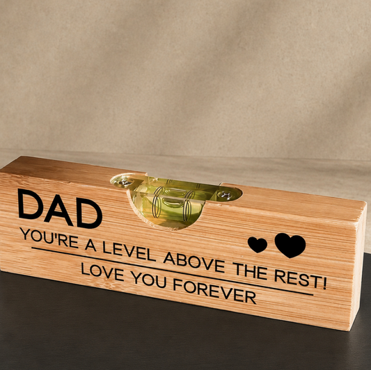 Level above the rest | Tool & Bottle opener for Dad