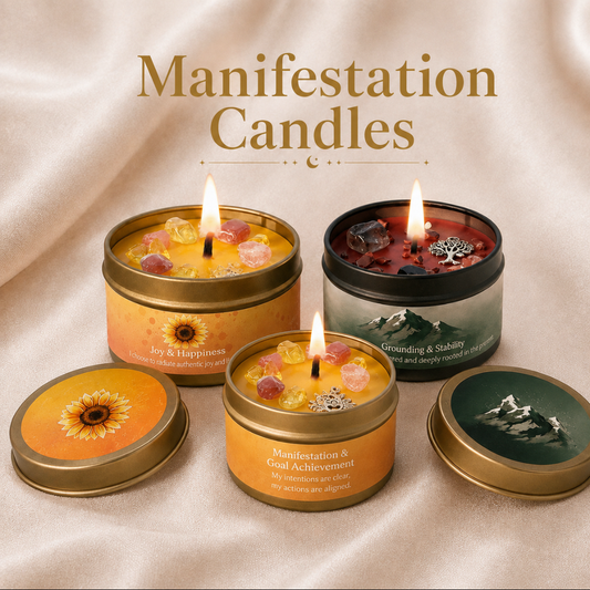 Positivity candles | Crystal Gems