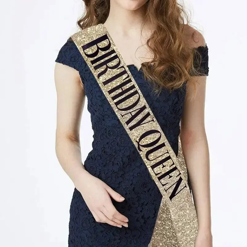 Birthday Sash and Crown