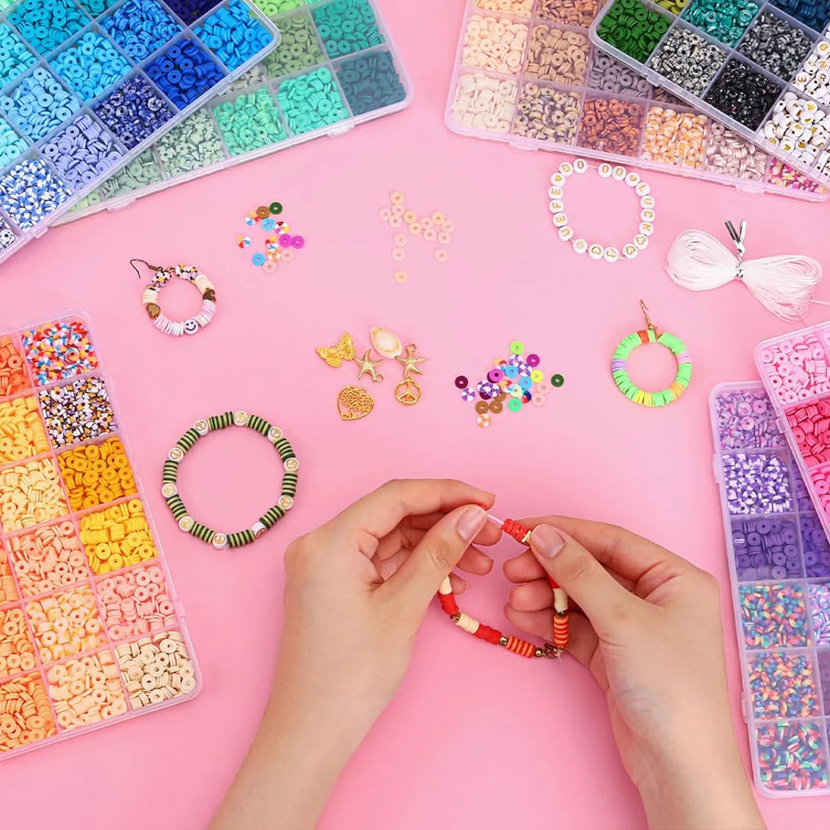Complete Beads Bracelet Making Set