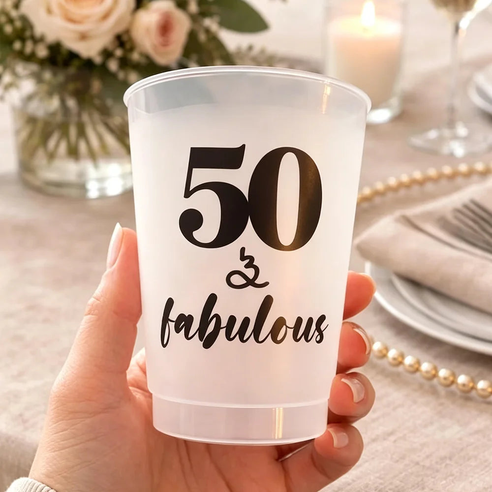 Birthday Frosted Cups