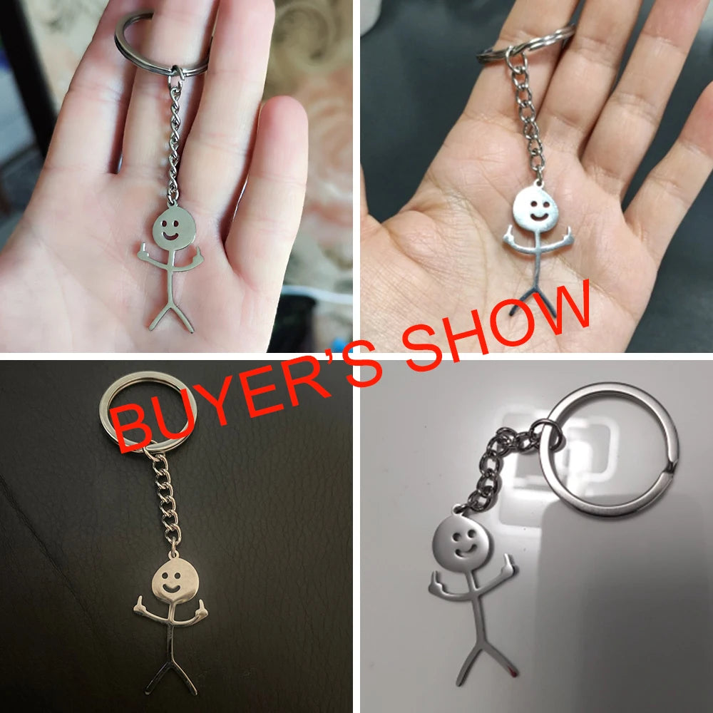 The Fk u Stick Man | Funny Key Rings
