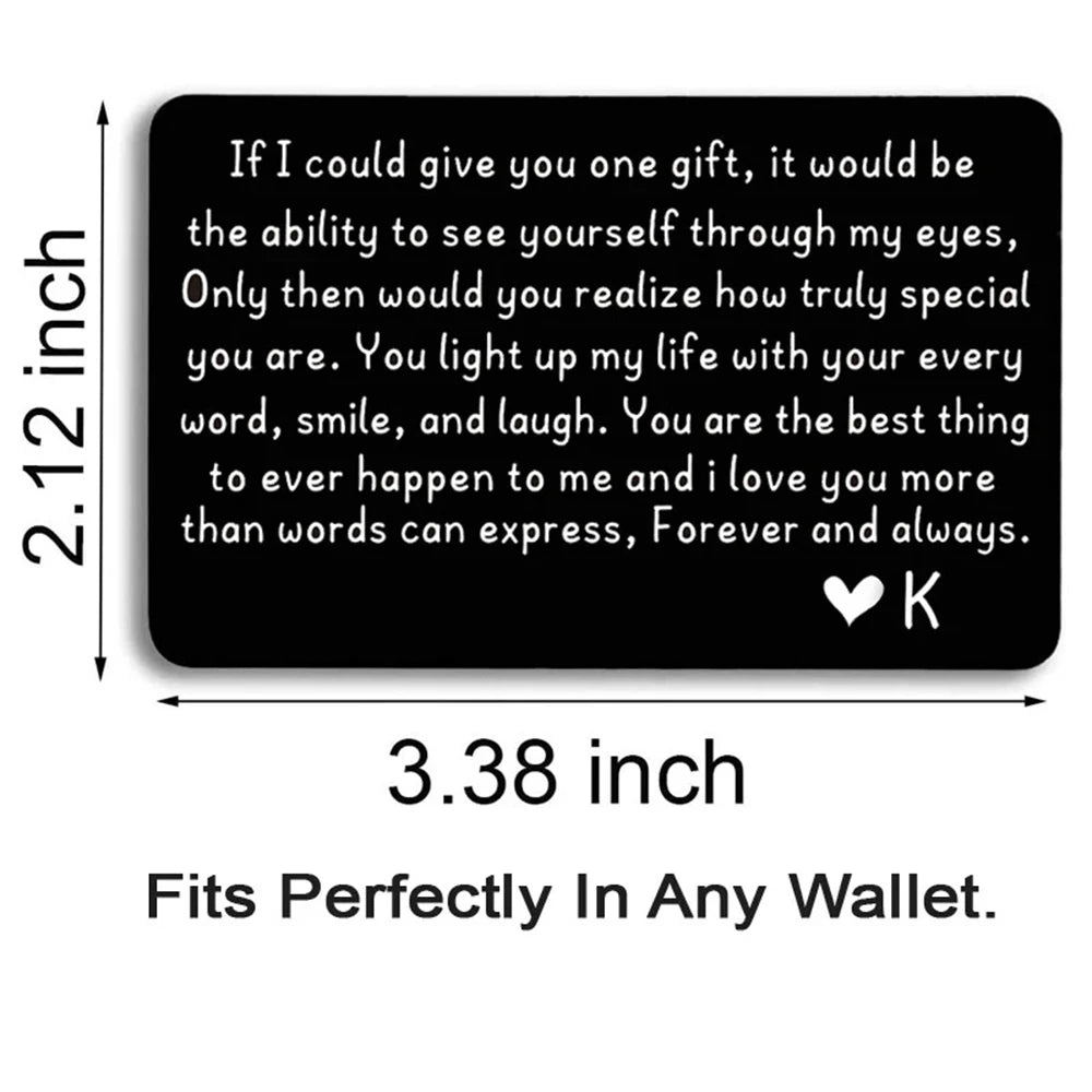 Sentimental Wallet Note | For Her