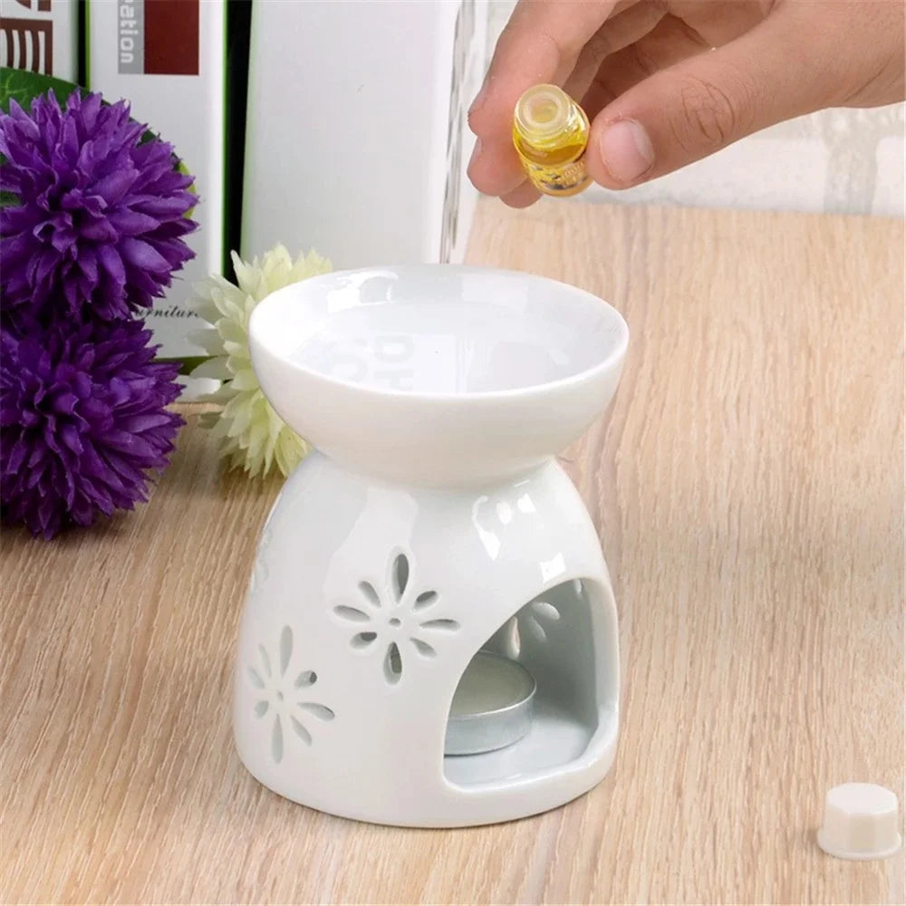 Aesthetic White Wax Burner