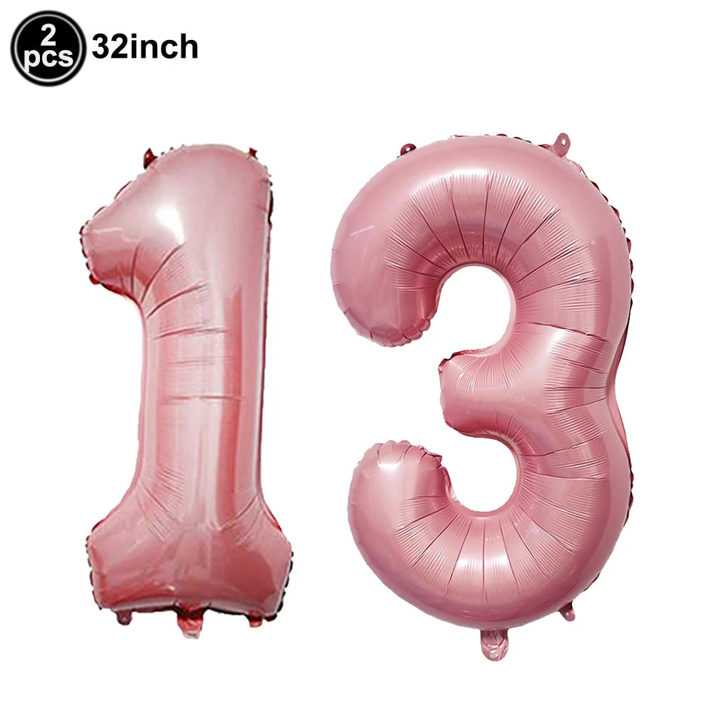 13th Birthday Balloons | 32inch