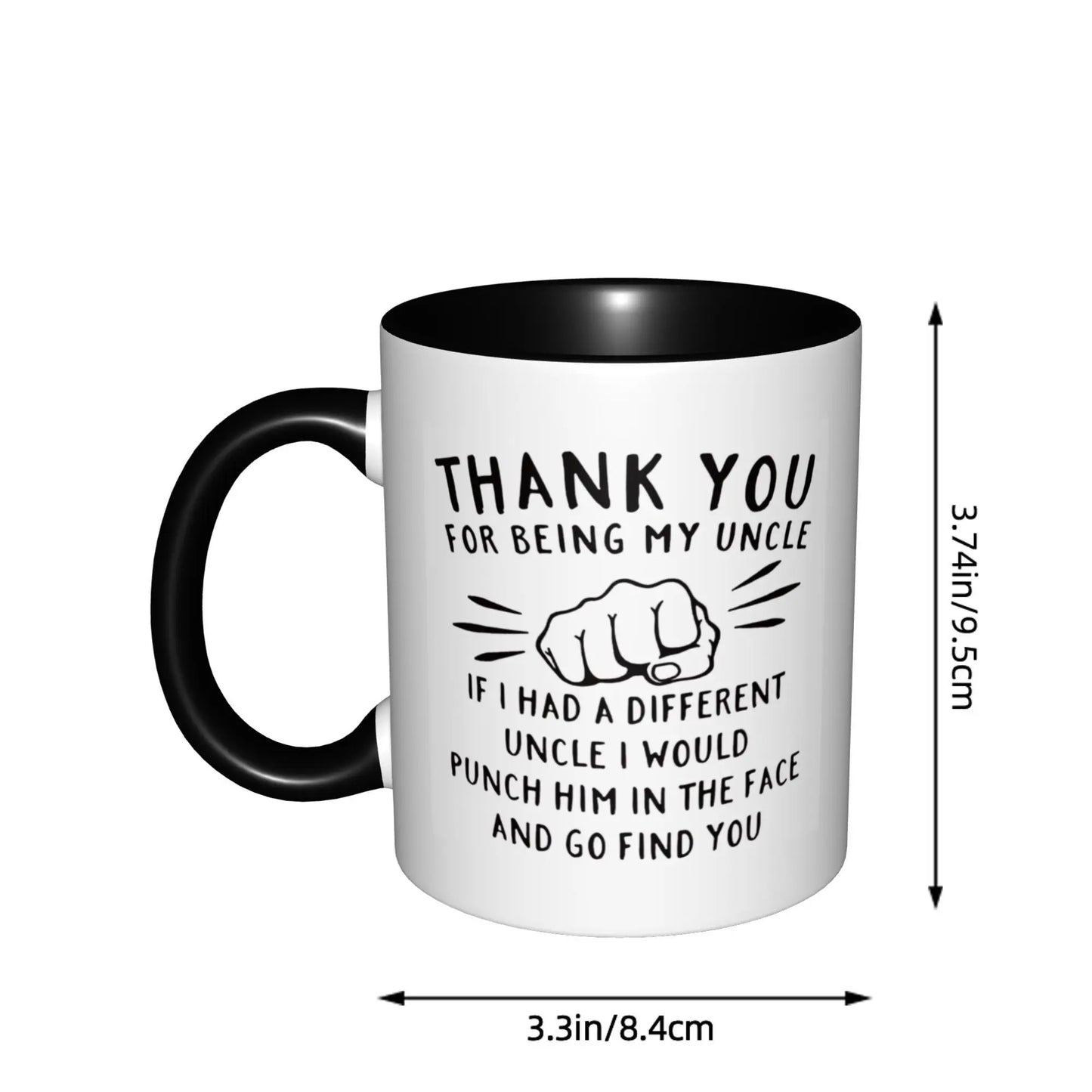 Mug with Note for Uncle