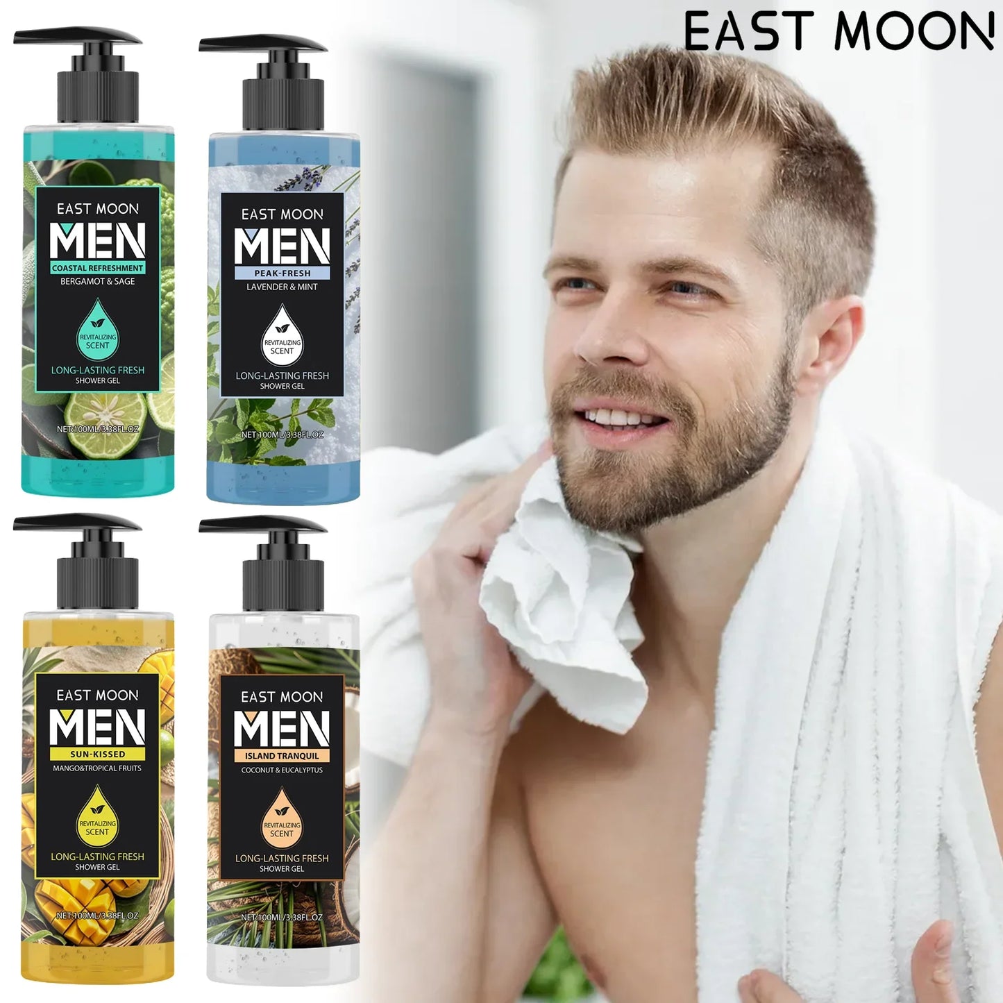 Men's Luxury Body Wash Set