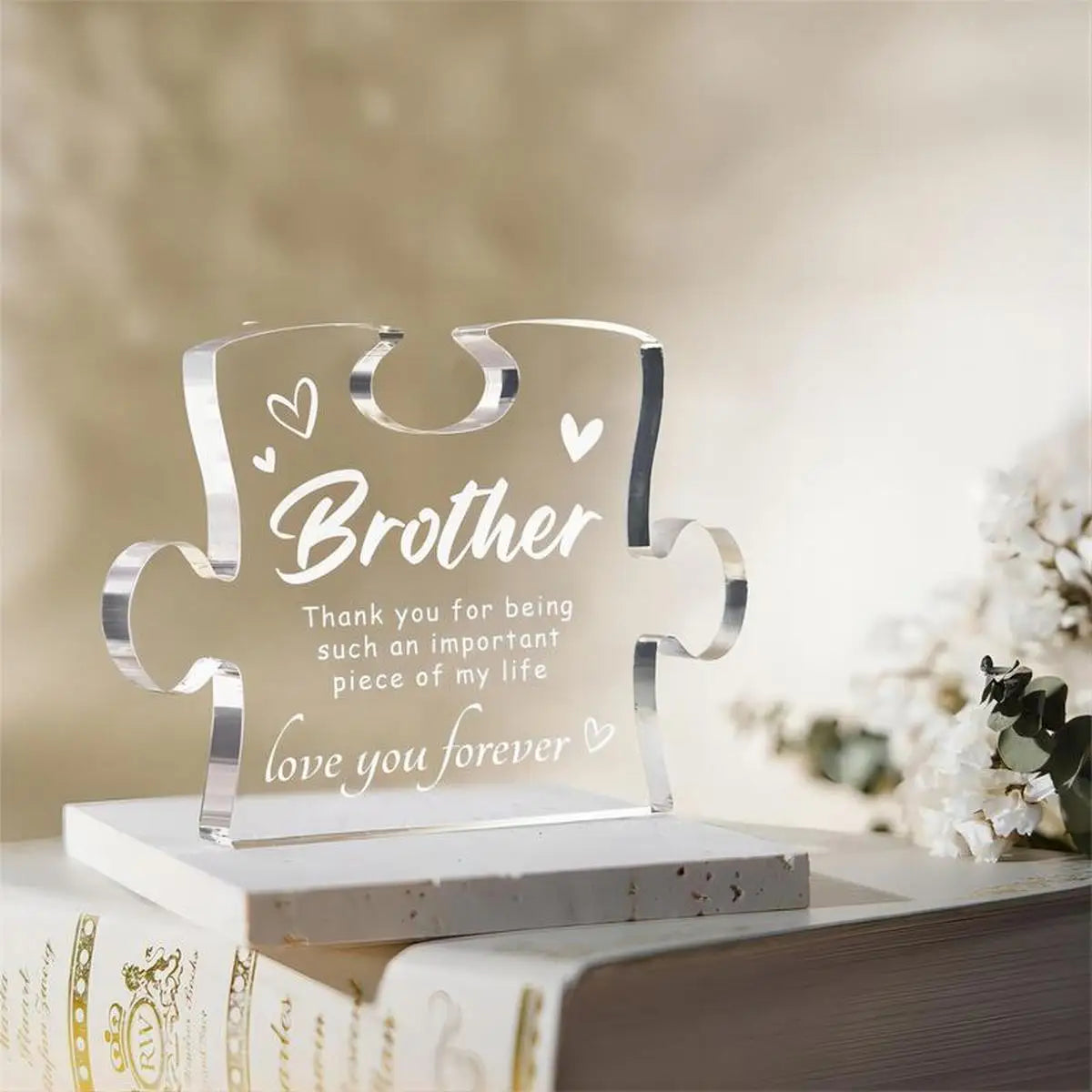 Sentimental Acrylic Puzzle pice | For Brother